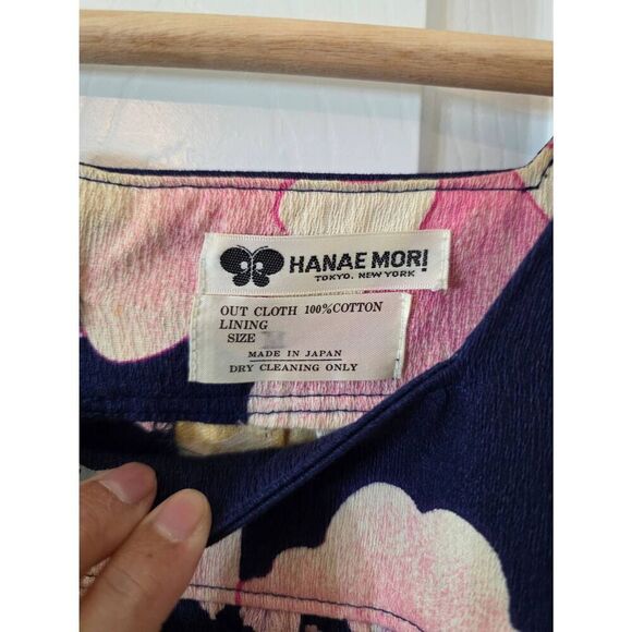 Stanley Koshak + Hanae Mori Vintage Dress Maxi M - Picture 7 of 12